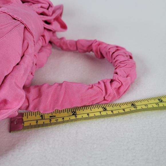 Loeffler Randall Womens Sierra Bow Top Handle Bag Purse Pocketbook Pink Girlie - Picture 5 of 9